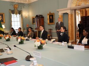 State Secty Blinken meets Jamaican PM Holness in United States